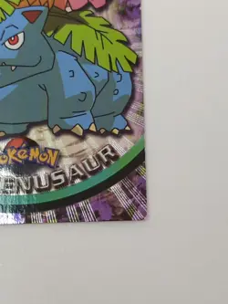 Venusaur #03 Textured Holo Foil, Vintage 1999 Topps Pokemon TV Animation Edition - Image 2