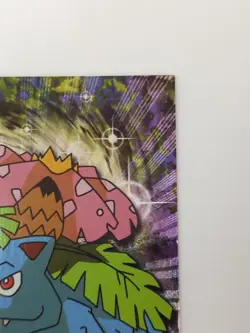 Venusaur #03 Textured Holo Foil, Vintage 1999 Topps Pokemon TV Animation Edition - Image 4