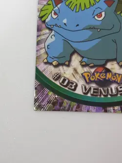 Venusaur #03 Textured Holo Foil, Vintage 1999 Topps Pokemon TV Animation Edition - Image 5