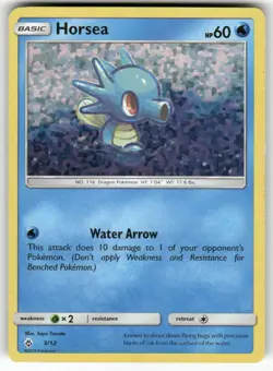 Horsea 003/012 Holo Promo McDonald's Promos 2018 Pokemon Lightly Played - Image 1
