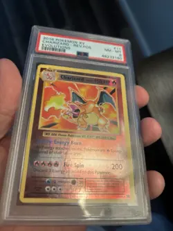 PSA 8 Charizard NM-MT 11/108 XY Evolutions Reverse Holo Rare Pokemon 2016. - Image 1