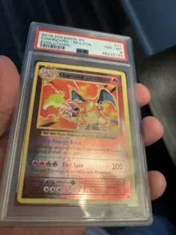 PSA 8 Charizard NM-MT 11/108 XY Evolutions Reverse Holo Rare Pokemon 2016. - Image 2