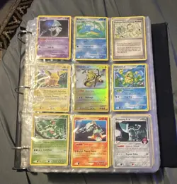 297 Pokemon Card Collection Bulk Lot – Vintage – Binder Collection - Image 1