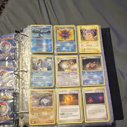 297 Pokemon Card Collection Bulk Lot – Vintage – Binder Collection - Image 2