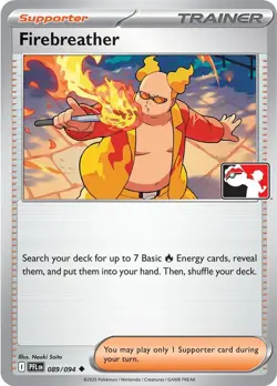 Firebreather 089/094 Uncommon Prize Pack Series Cards Pokemon NM/M - Image 3