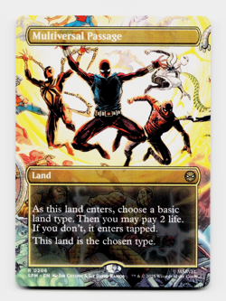 Multiversal Passage (Borderless) - [Marvel's Spider-Man] MTG NM/M *Ships Meow!* - Image 1