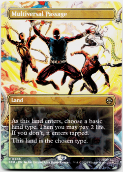 Multiversal Passage (Borderless) - [Marvel's Spider-Man] MTG NM/M *Ships Meow!* - Image 3
