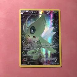 Celebi XY111 Full Art Holo Mythical Collection Promo Pokemon NM - Image 1
