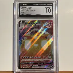 Cinderace VMAX Pokemon (2021) Fusion Strike - 045/264 Holo CGC Gem Mint 10 - Image 1