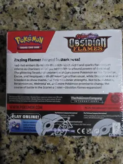 Pokemon TCG Scarlet & Violet - Obsidian Flames Booster Box - 36 Packs 820650863745 - Image 2