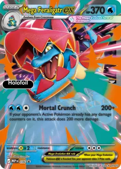 NM Mega Feraligatr ex 036 Promo EN - Image 1