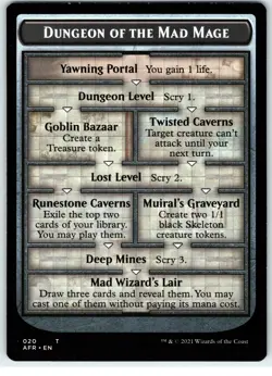 #012/019 MTG TCG: Goblin (Token) Adventures In The Forgotten Realms - Image 2