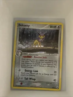 Pokemon TCG Delcatty Legend Maker 4/92 Reverse Holo Rare LP - Image 1