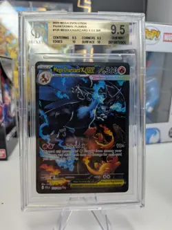 Mega Charizard X EX SIR Full Art Holo 125/094 BGS 9.5 - Image 1
