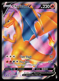 Charizard V SWSH050 NM Sword & Shield Promo Holo Promo Pokemon - Image 1