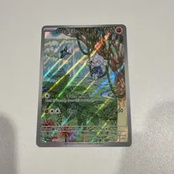 Meditite 153/142 SV07: Stellar Crown Pokemon TCG NM - Image 1