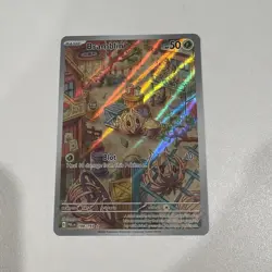 Pokemon Bramblin 198/193 Sv02 Paldea Evolved Illustration Rare Holo Full Art NM - Image 1