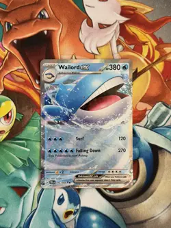 Wailord EX 016/084 Double Rare Pokemon TCG Pitch Black - Image 1