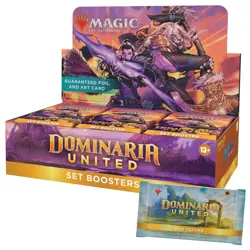 NEW Dominaria United Set Booster Box MTG DMU SEALED Free Shipping - Image 1