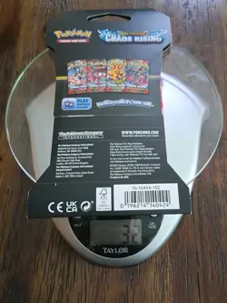 HEAVY! GOD PACKUU SIRUU 32g Chaos Rising Pokemon TCG Sleeved Booster (SEALED) - Image 2