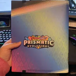 Pokemon Prismatic Evolutions Eevee Binder Collection ***BINDER ONLY*** NEW 2025 - Image 2