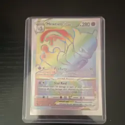 Pokemon TCG Mewtwo VSTAR Secret Rare 079/078 Pokemon GO Holo English - Image 3