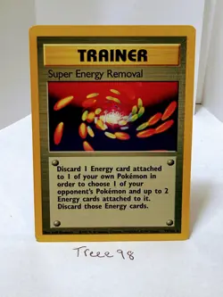 Base Set Pokemon TCG Super Energy Removal MP 79/102 - Image 1
