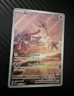 The Pokemon Company Mesprit 204/191 Sv08 Surging Sparks Illustration Rare Holo - Image 1