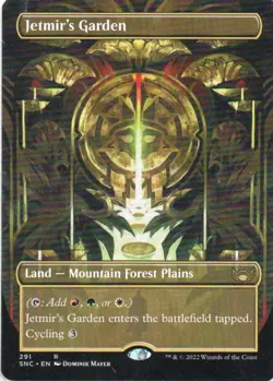 MTG: Streets of New Capenna: Borderless Jetmir's Garden: LP Condition - Image 1