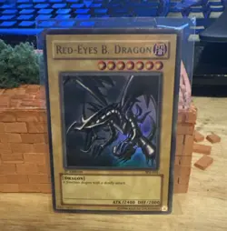 Konami Red-Eyes B. Dragon Starter Deck: Joey SDJ-001 1st Ed Ultra Rare - Image 1
