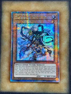 Yugioh Sage with Eyes of Blue RA04-EN266 Quarter Century Rare 1st Ed NM - Image 1