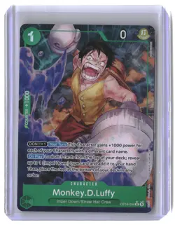 One Piece The Time of Battle Monkey.D.Luffy (034) (Alternate Art) #OP16-034 - Image 1