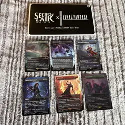 Magic the Gathering MTG Secret Lair X Final Fantasy: Non-Foil Grimoire - Image 1
