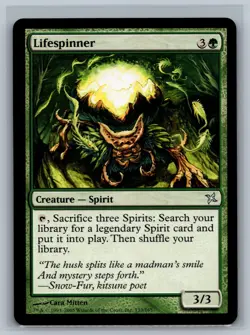 Magic MTG Betrayers of Kamigawa Lifespinner #133/165 TCG CCG - Image 1