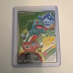 Nintendo Pokemon TCG Bulbasaur 037 First Partner Series 1 Holo Eng 80 HP - Image 1