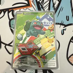 Pokemon TCG Bulbasaur MEP 037 First Partner Illustration Collection Series 1 NM - Image 1
