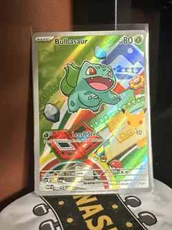 Pokemon TCG Bulbasaur MEP 037 First Partner Illustration Collection Series 1 NM - Image 1