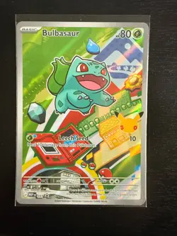 Pokemon TCG Bulbasaur MEP 037 First Partner Illustration Collection Series 1 NM - Image 3