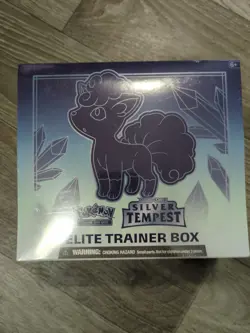 NEW Pokemon Sword & Shield Silver Tempest ETB Elite Trainer Box Sealed - Image 1