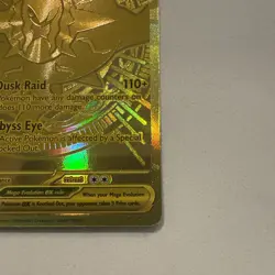 2026 Pokemon Mega Darkrai ex NM Gold Hyper Rare 120/084 Pitch Black Eng - Image 4