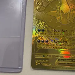 2026 Pokemon Mega Darkrai ex NM Gold Hyper Rare 120/084 Pitch Black Eng - Image 5