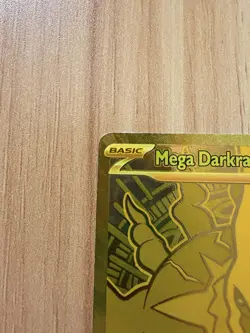 Pokemon TCG Mega Darkrai Ex 120/84 Hyper Rare Gold Card Pitch Black - Image 3