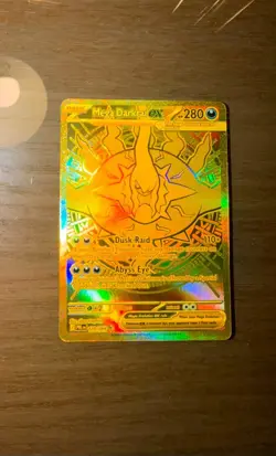 2026 Pokemon Mega Darkrai ex NM Gold Hyper Rare 120/084 Pitch Black English - Image 1