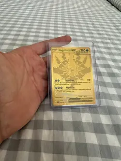 2026 Pokemon Mega Darkrai ex Gold Hyper Rare 120/084 Pitch Black English IN HAND - Image 3