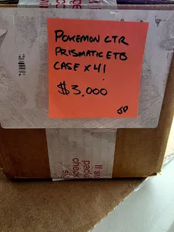 Prismatic Evolutions Pokemon Center ETB (Exclusive) Case - Sealed x4 - Image 2