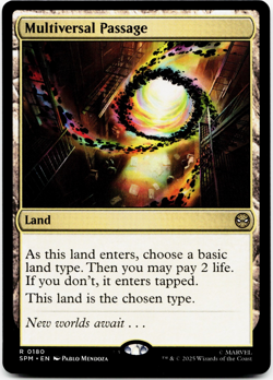 Multiversal Passage [Marvel's Spider-Man] MTG Magic NM/M *Ships Meow!* - Image 3