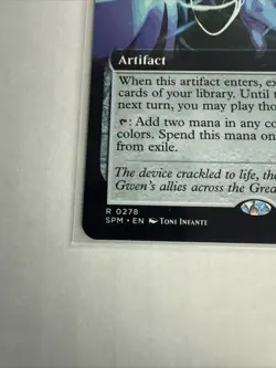 MTG Interdimensional Web Watch 0278 Reg (Extended Art) Marvel's Spider-Man NM - Image 2