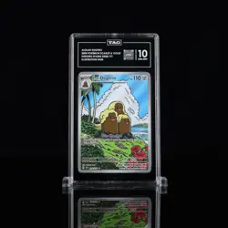 TAG 10 Alolan Dugtrio 208/191 IR 2024 Surging Sparks Pokemon TCG not PSA - Image 1