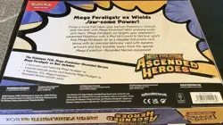 Pokemon TCG Mega Evolution Ascended Heroes Mega Feraligatr EX Box Sealed - Image 3
