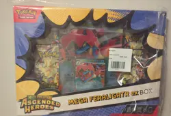 Pokemon TCG: Mega Evolution Ascended Heroes - Mega Feraligatr ex Box FAST SHIP - Image 2